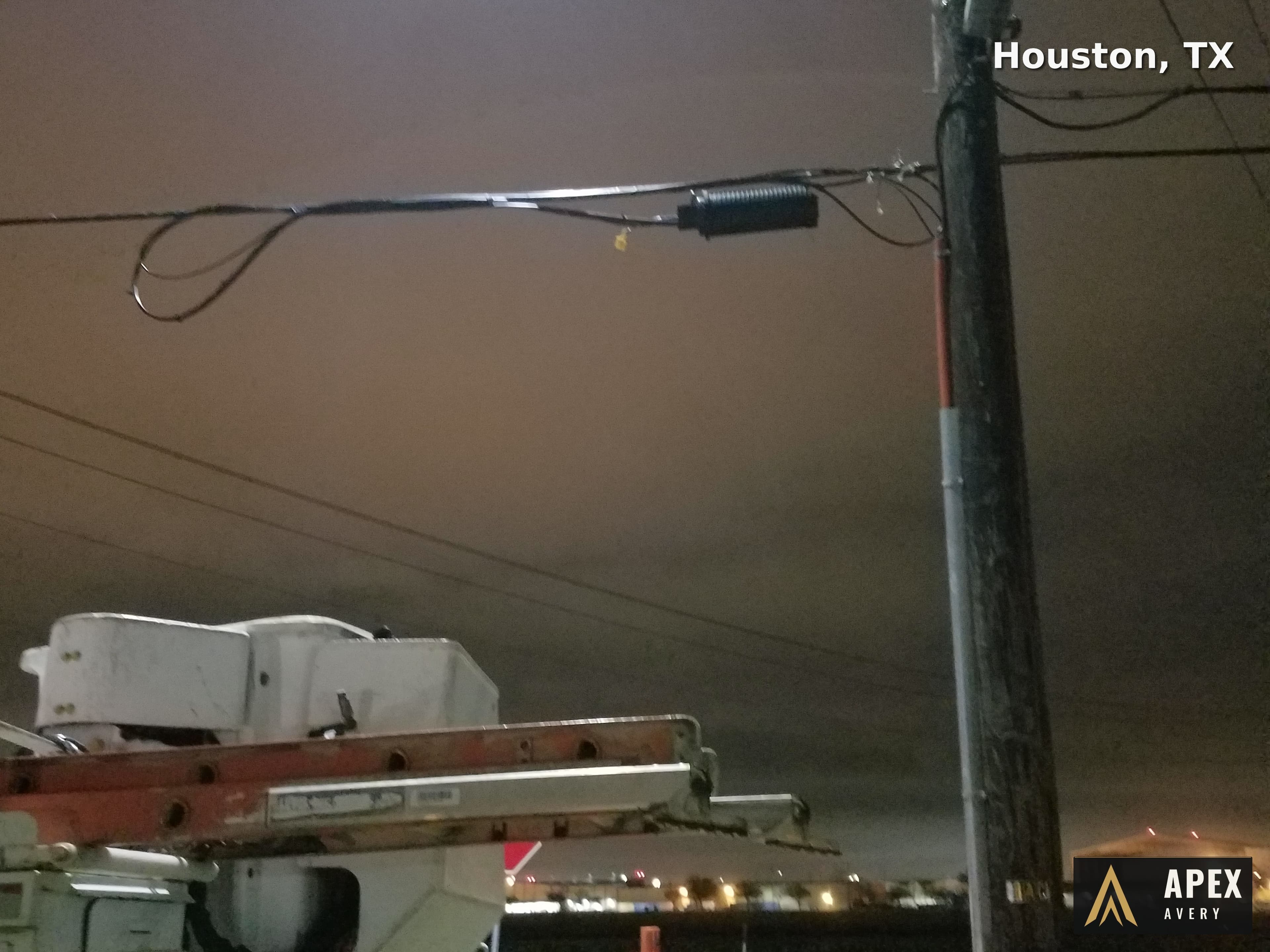 Aerial plant and bucket truck